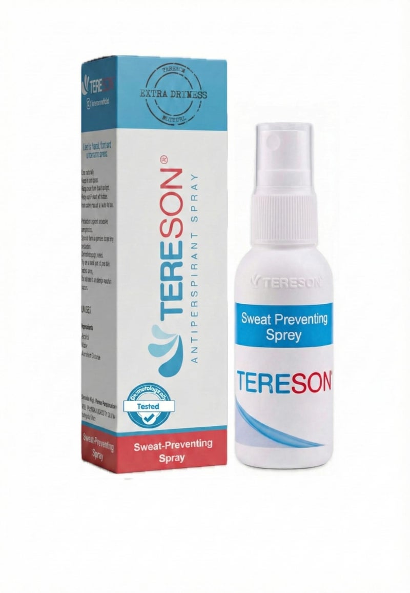 Tereson Strength Clinical Antiperspirant Spray 1.69 Fl Oz Dermatologically Tested - Hyperhidrosis Treatment - Image 1